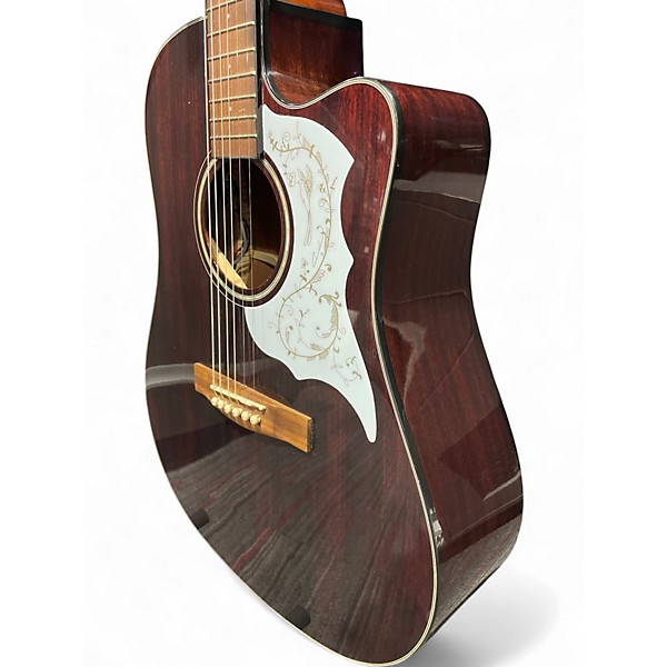Used Fender CD60CE Dreadnought Mahogany Acoustic Electric Guitar