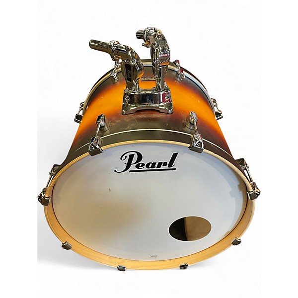 Used Pearl 5 Piece Decade Maple Amber Drum Kit