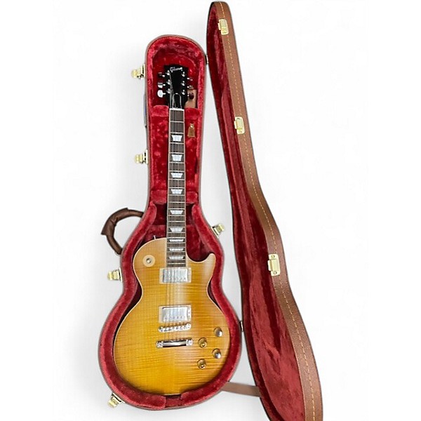 Used Gibson Greeny Lemonburst Solid Body Electric Guitar