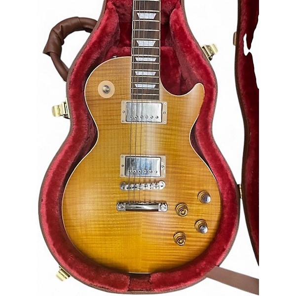 Used Gibson Greeny Lemonburst Solid Body Electric Guitar