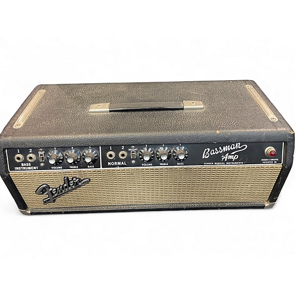 Vintage 1967 Fender BASSMAN HEAD Tube Guitar Amp Head