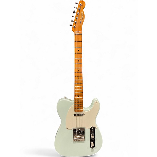 Used Squier Classic Vibe 1950S Telecaster Sonic Blue Solid Body Electric Guitar