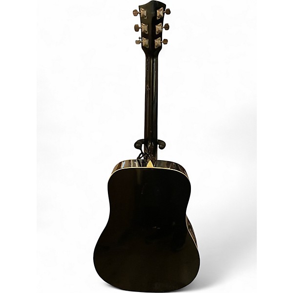 Used Sakura BFG4118BK Black Acoustic Guitar