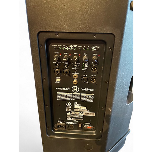 Used Harbinger V3415 Powered Speaker