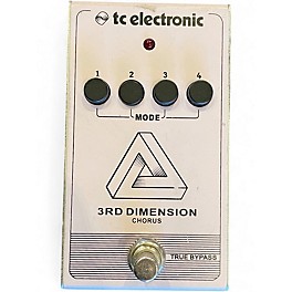 Used TC Electronic 3rd Dimension Chorus Effect Pedal