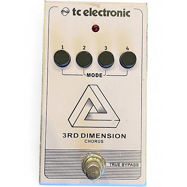 Used TC Electronic 3rd Dimension Chorus Effect Pedal