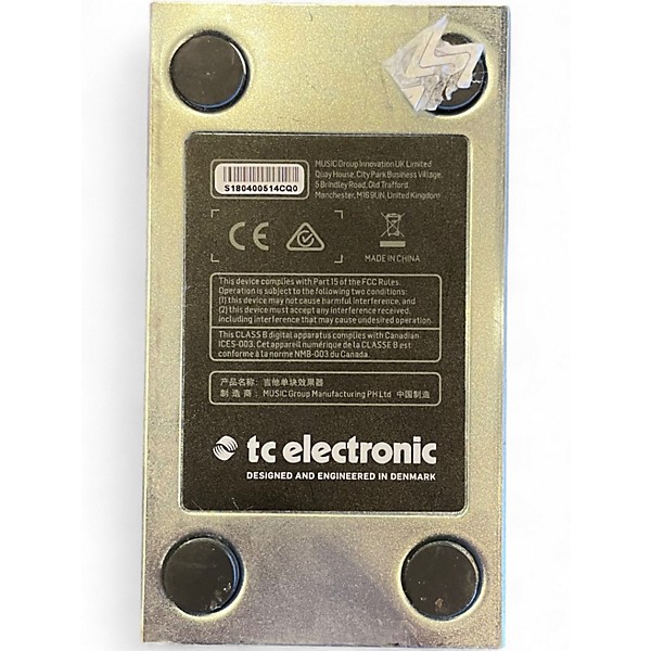 Used TC Electronic 3rd Dimension Chorus Effect Pedal