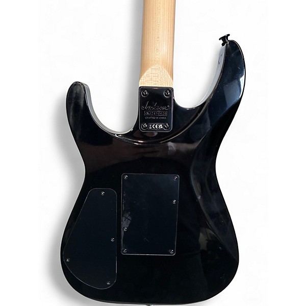 Used Jackson JS Series Dinky JS32 DKAP Black Solid Body Electric Guitar