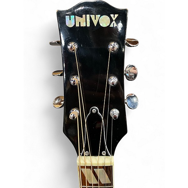 Used 1972 Univox Dove Natural Acoustic Guitar