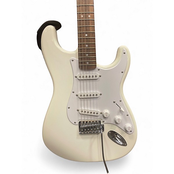 Used Squier Sonic Stratocaster White Solid Body Electric Guitar