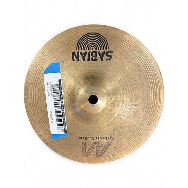 Used SABIAN 8in AA Splash Cymbal