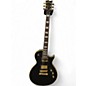 Used ESP LTD EC1000 Deluxe Black and Gold Solid Body Electric Guitar thumbnail