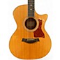 Used Taylor 414CE Natural Acoustic Electric Guitar