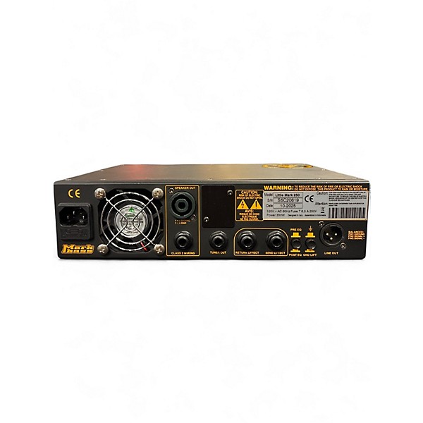 Used Markbass Little Mark Backline 250 250W Bass Amp Head