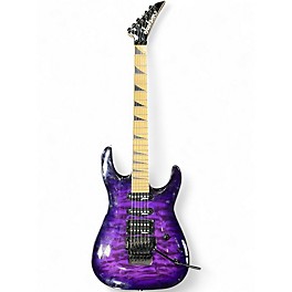 Used Jackson JS32 Dinky Trans Purple Solid Body Electric Guitar