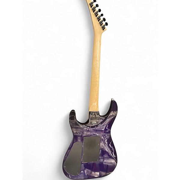 Used Jackson JS32 Dinky Trans Purple Solid Body Electric Guitar