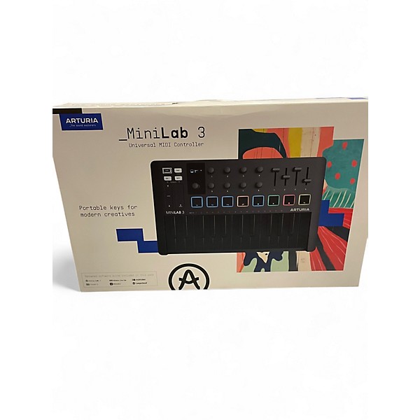 Used Arturia Minilab 3 MIDI Controller