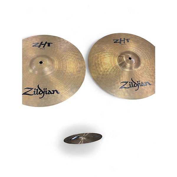 Used Zildjian 14in ZHT Hi Hat Pair Cymbal