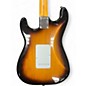 Used Fender 70th Anniversary 1954 Reissue Stratocaster 2 Tone Sunburst Solid Body Electric Guitar