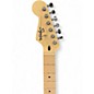 Used Squier Standard Stratocaster Black Solid Body Electric Guitar