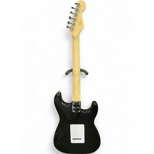 Used Squier Standard Stratocaster Black Solid Body Electric Guitar