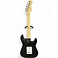 Used Squier Standard Stratocaster Black Solid Body Electric Guitar