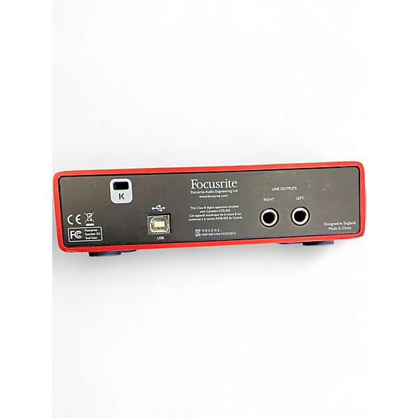 Used Focusrite Scarlett 2i2 Gen 2 Audio Interface