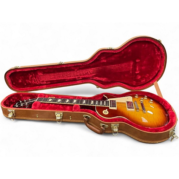 Used 2019 Gibson Les Paul Standard 60s Iced Tea Solid Body Electric Guitar