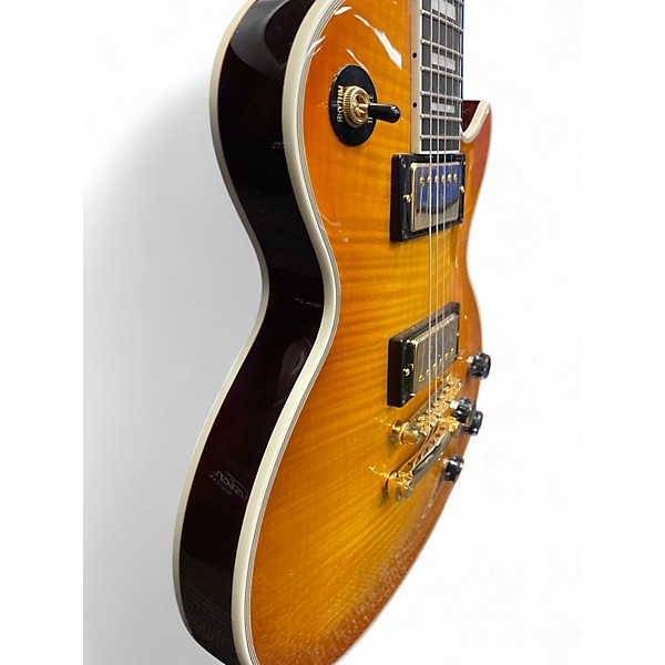 Used 2025 Epiphone Les Paul Custom Iced Tea Solid Body Electric Guitar