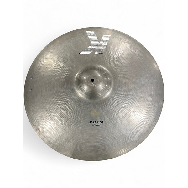 Used Zildjian 22in K Jazz Ride w/ Rivets Cymbal