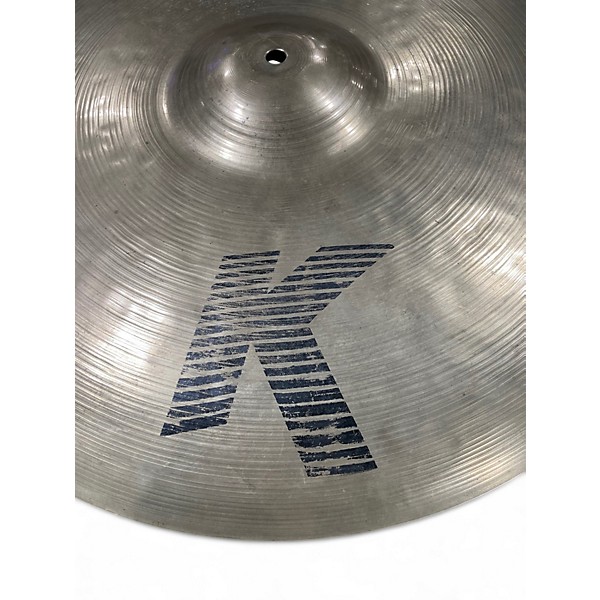 Used Zildjian 22in K Jazz Ride w/ Rivets Cymbal