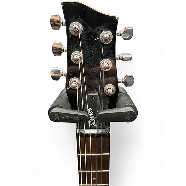 Used Hofner Shorty Metallic Orange Solid Body Electric Guitar