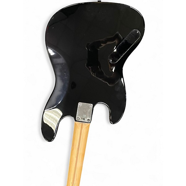 Used Fender Aerodyne Jazz Bass Black Electric Bass Guitar