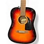 Used Fender CD60 Dreadnought 2 Color Sunburst Acoustic Guitar