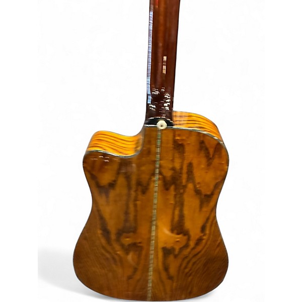 Used Washburn D46SCE12 NATURAL 12 String Acoustic Electric Guitar