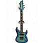 Used Schecter Guitar Research Omen Extreme 6 Ocean Blue Burst Solid Body Electric Guitar thumbnail