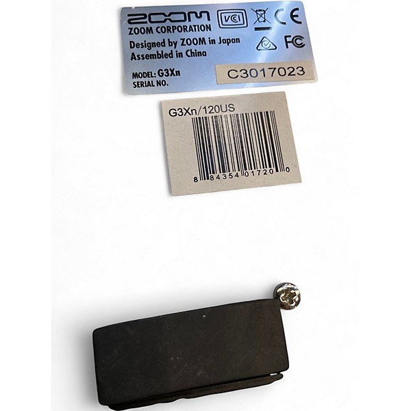 Used Zoom G3Xn Effect Processor