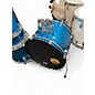 Used Ludwig 5 Piece Accent CS Blue Sparkle Drum Kit thumbnail