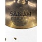 Used SABIAN 18in B8 Thin Crash Cymbal