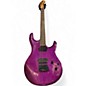 Used Ernie Ball Music Man Luke ST-LK100 Purple Sparkle Solid Body Electric Guitar thumbnail