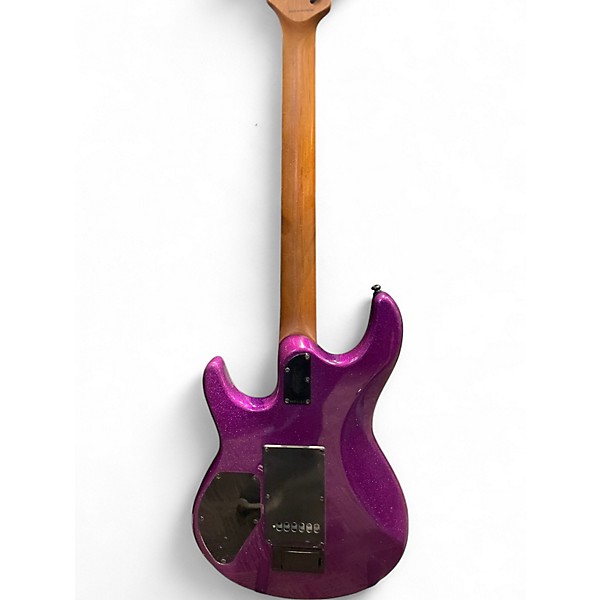 Used Ernie Ball Music Man Luke ST-LK100 Purple Sparkle Solid Body Electric Guitar