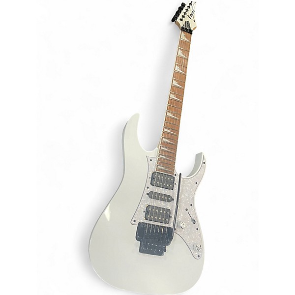 Used Ibanez RG450DXB White Solid Body Electric Guitar