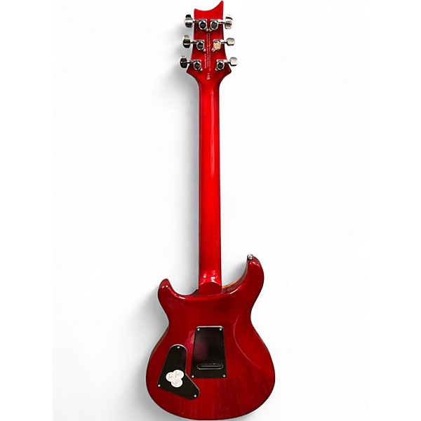 Used PRS SE Custom 24 Dark Cherry Burst Solid Body Electric Guitar