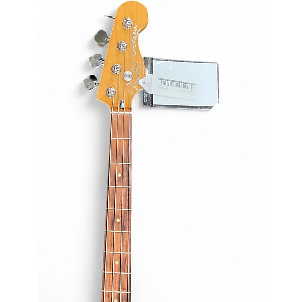 Used Fender Player Plus Active Precision Bass Olympic Pearl Electric Bass Guitar