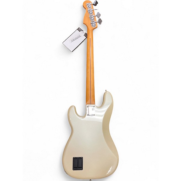 Used Fender Player Plus Active Precision Bass Olympic Pearl Electric Bass Guitar