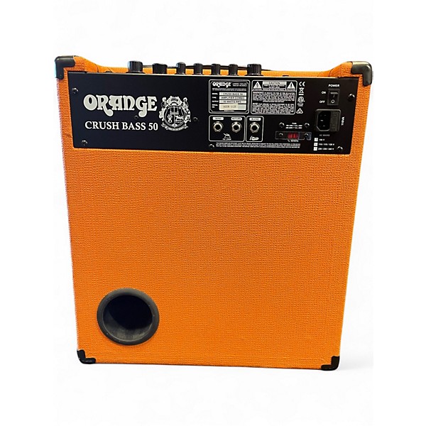 Used Orange Amplifiers CRUSH BASS 50 Bass Combo Amp