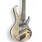 Used Ibanez BTB805MS Transparent Gray Flat Electric Bass Guitar