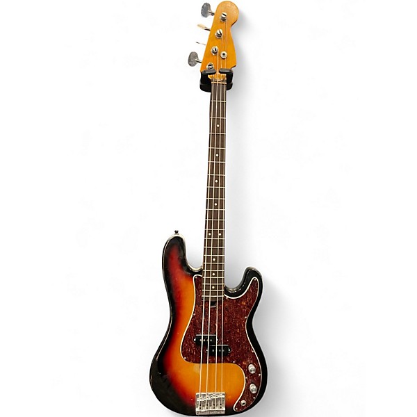 Used Bass P-BASS SUNBURST Electric Bass Guitar
