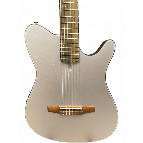 Used Ibanez FRH10NRGF Rose Gold Metallic Classical Acoustic Electric Guitar