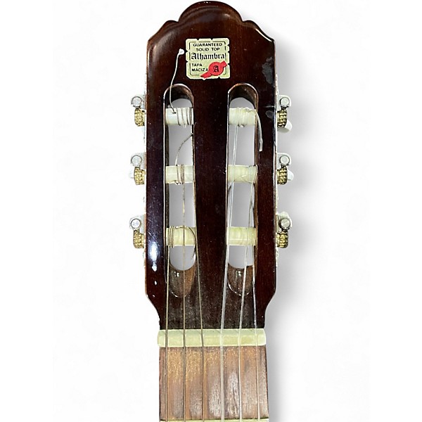 Used Alhambra C2 Natural Classical Acoustic Guitar